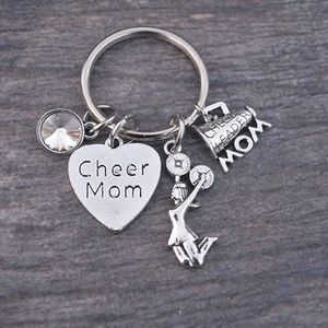 Cheer Mom Keychain, Cheer Mom Gift